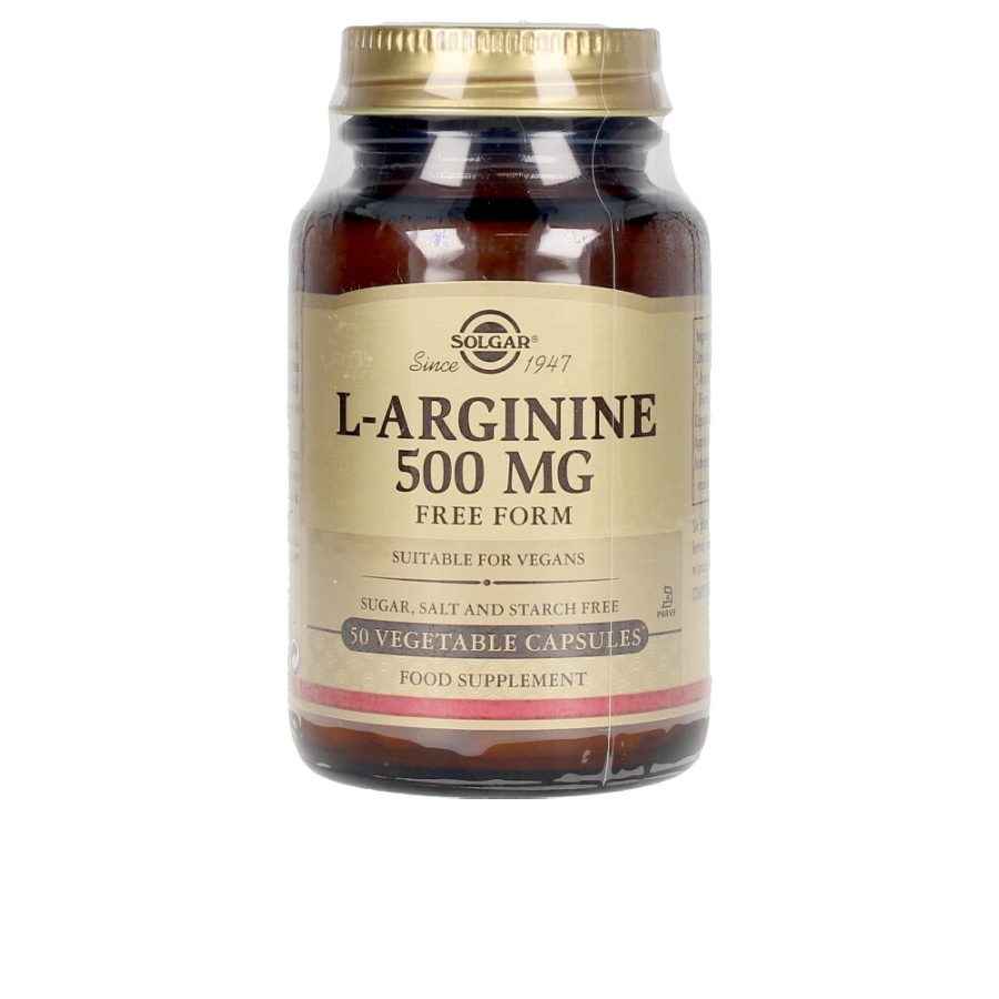 Solgar L-ARGININA 500 mg 50 cápsulas vegetales