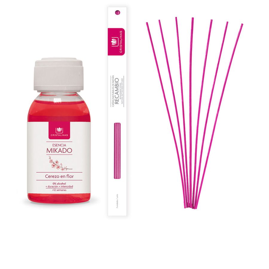 Cristalinas MIKADO RECAMBIO esencia #cerezo en flor 100 ml