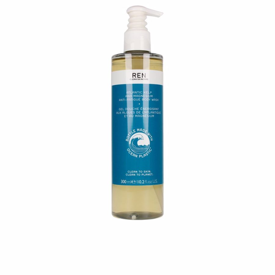 Ren clean skincare ATLANTIC KELP AND MAGNESIUM body wash ocean plastic ed. 300 ml