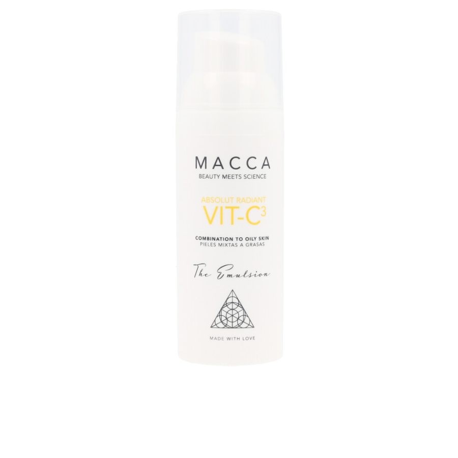 Macca ABSOLUT RADIANT VIT-C3 emulsion combination to oily skin 50 ml