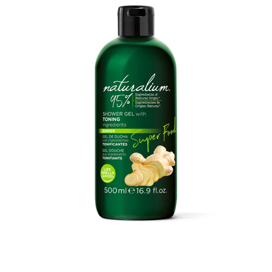 Naturalium SUPER FOOD ginger toning shower gel 500 ml