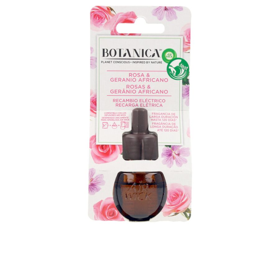 Air-wick BOTANICA ambientador eléctrico recambio #rosa & geranio 19 ml