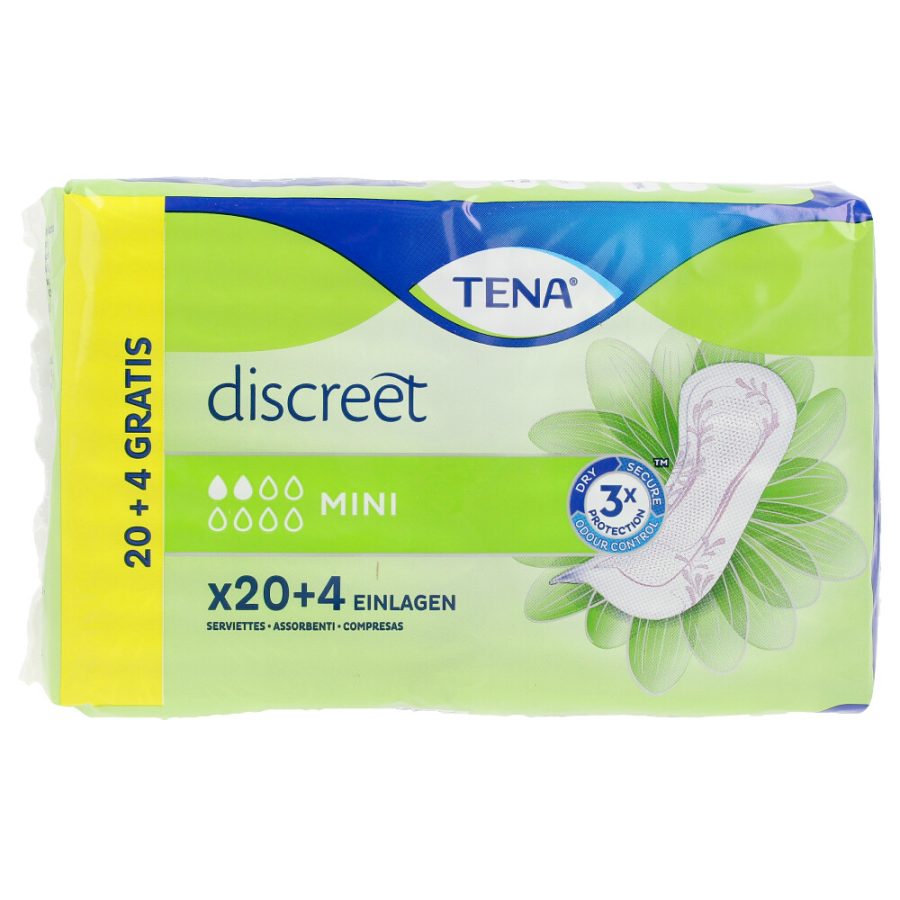 Tena lady DISCREET compresa incontinencia mini 20 u