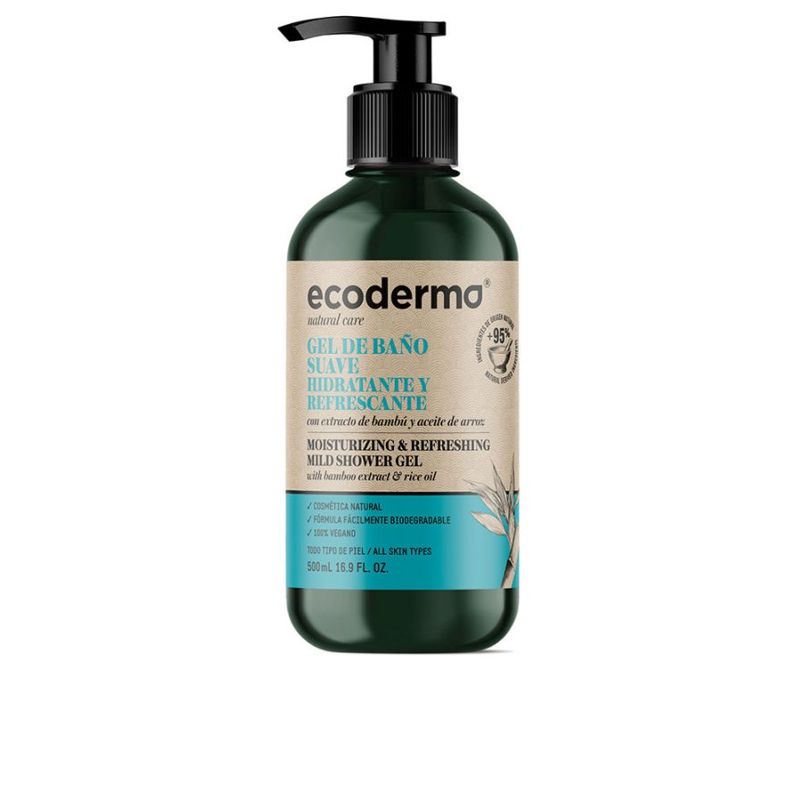 Ecoderma GEL DE BAÑO hidratante y refrescante 500 ml