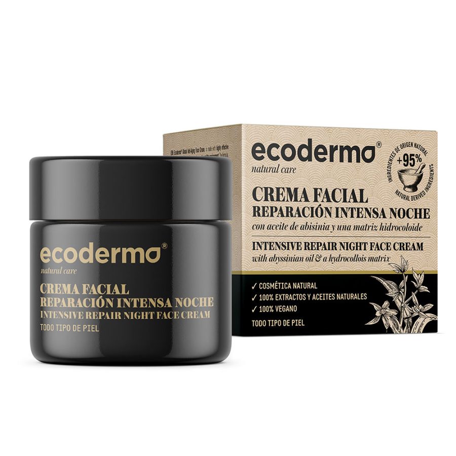 Ecoderma CREMA FACIAL reparación intensiva noche 50 ml