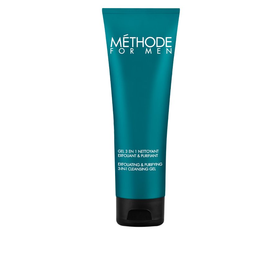 Jeanne piaubert MÉTHODE FOR MEN Gel 3en1 Nettoyant Exfoliant&Purifiant 125 ml