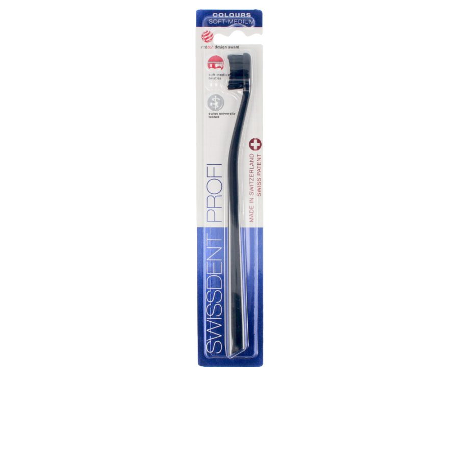 Swissdent COLOURS CLASSIC toothbrush #black&red 1 u