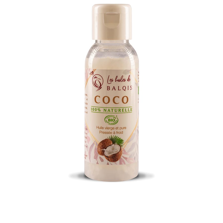 Les huiles de balqis COCO aceite virgen 100 % orgánico 50 ml