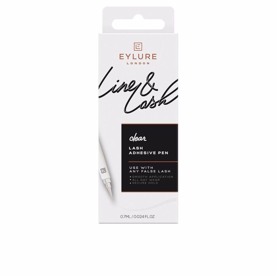 Eylure LINE & LASH 2-in-1 lash adhesive eyeliner #crystal clear 0,7 ml