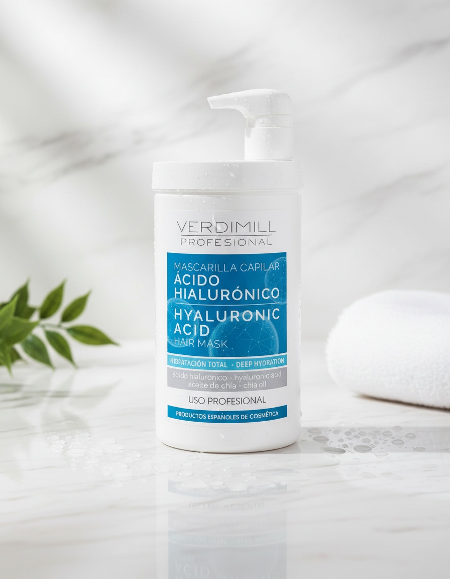 VERDIMILL PROFESIONAL hair mask ácido hialurónico 970 ml 2 VERDIMILL PROFESIONAL hair mask ácido hialurónico 970 ml - Image 2