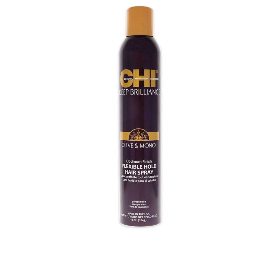 Farouk CHI DEEP BRILLIANCE OLIVE & MONOI flexible hold spray 284 ml