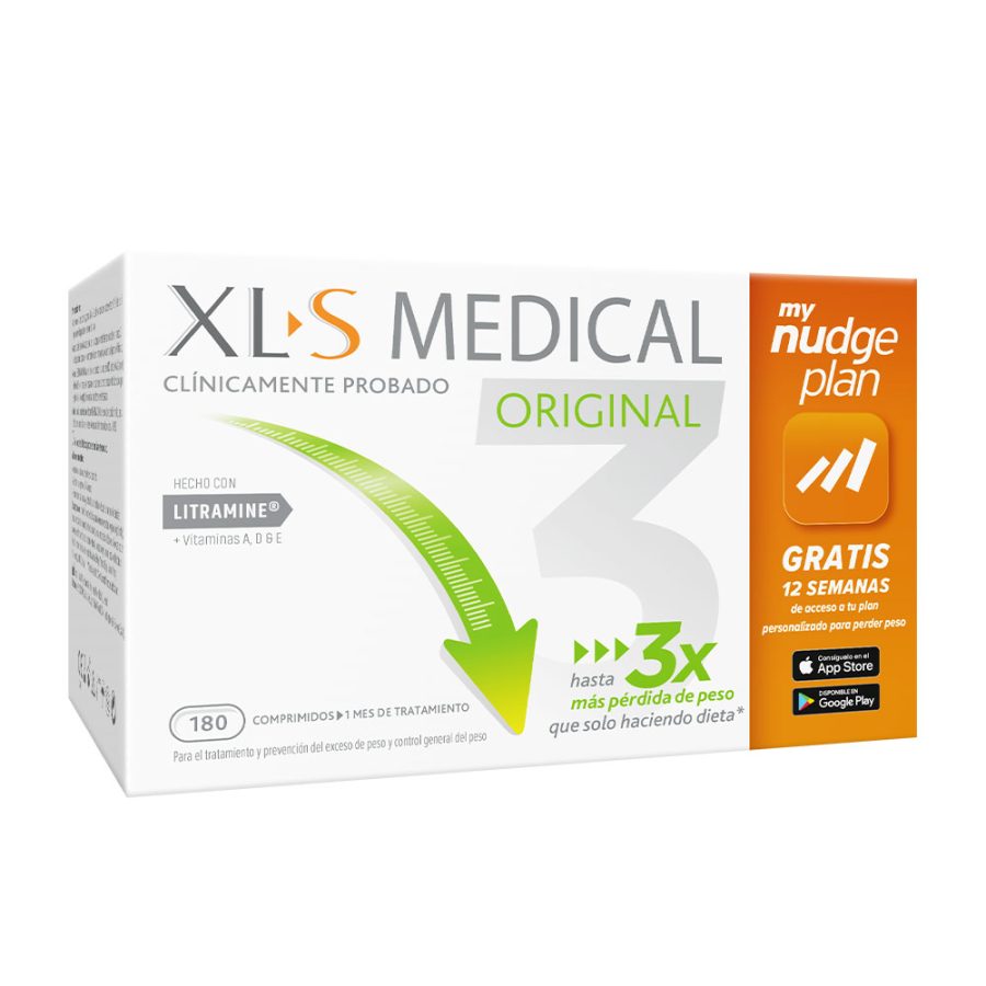 XLS MEDICAL ORIGINAL captagrasas 180 cápsulas