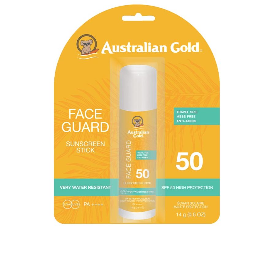 Australian gold FACE GUARD SPF50 sunscreen stick 14 gr