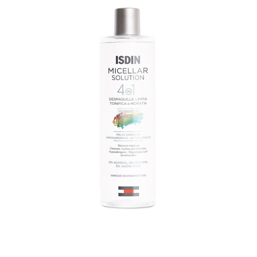 Isdin MICELLAR SOLUTION agua micelar limpieza facial 400 ml