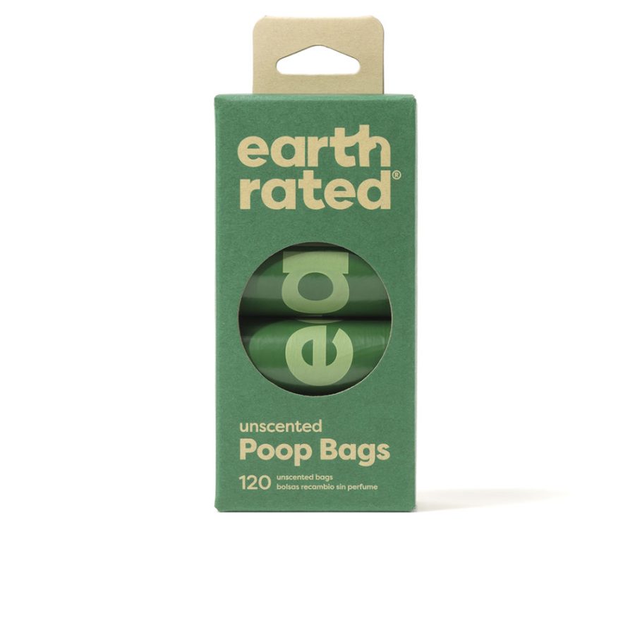 Earth rated ROLLOS BOLSA mascota recambio #sin perfume x 15 stuk