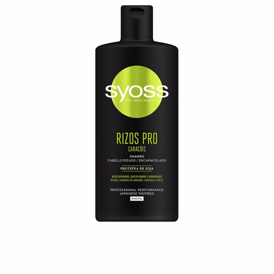 Syoss RIZOS PRO champú cabello ondas o rizos 440 ml