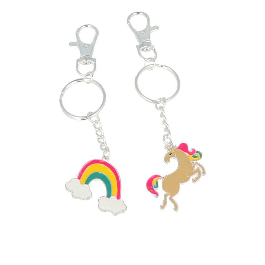 Inca Llaveros unicornio-arcoiris bff lote set