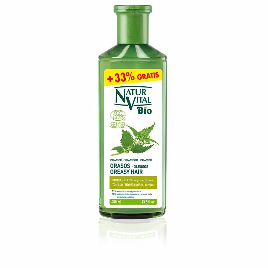 Natur vital CHAMPÚ BIO ECOCERT cabellos grasos 300 ml