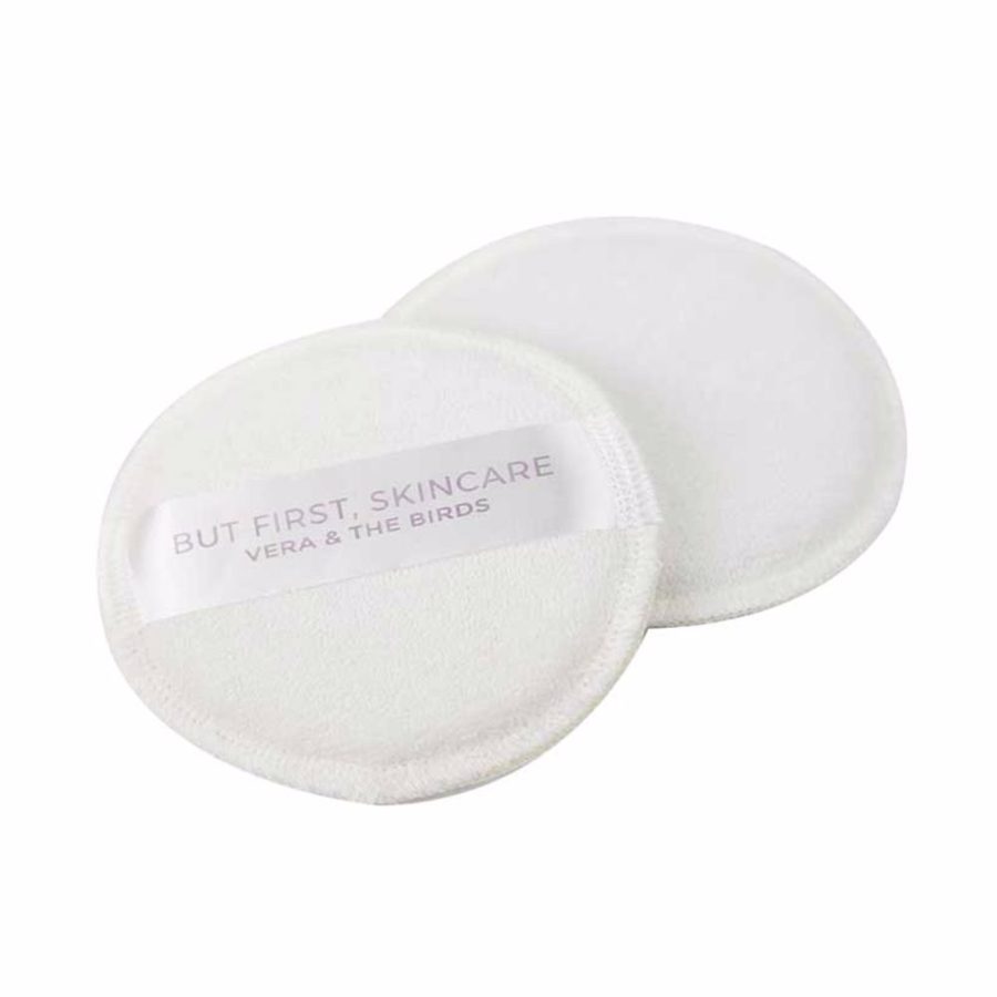 Vera & the birds PRO REUSABLE makeup remover pads 2 u