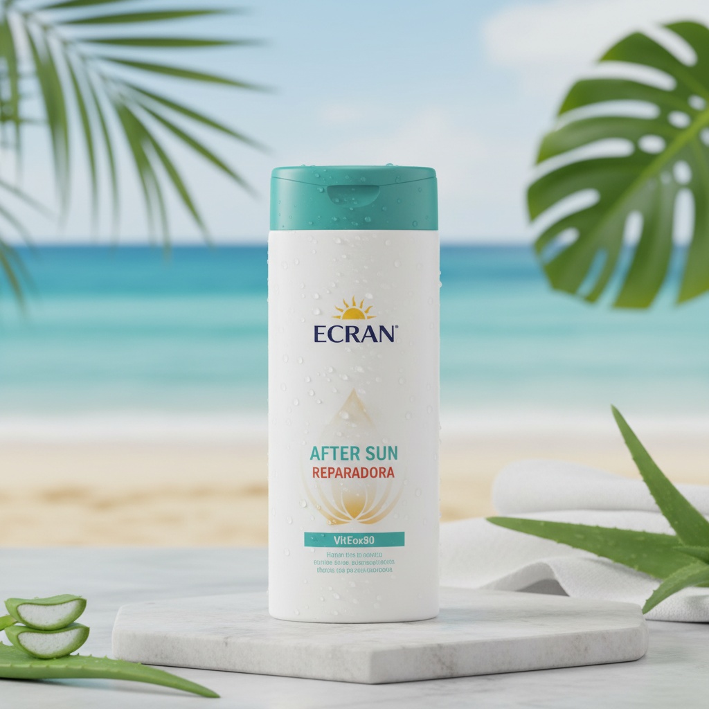 ECRAN AFTERSUN moisturizing milk 24h action 200 ml 2 ECRAN AFTERSUN moisturizing milk 24h action 200 ml - Image 2
