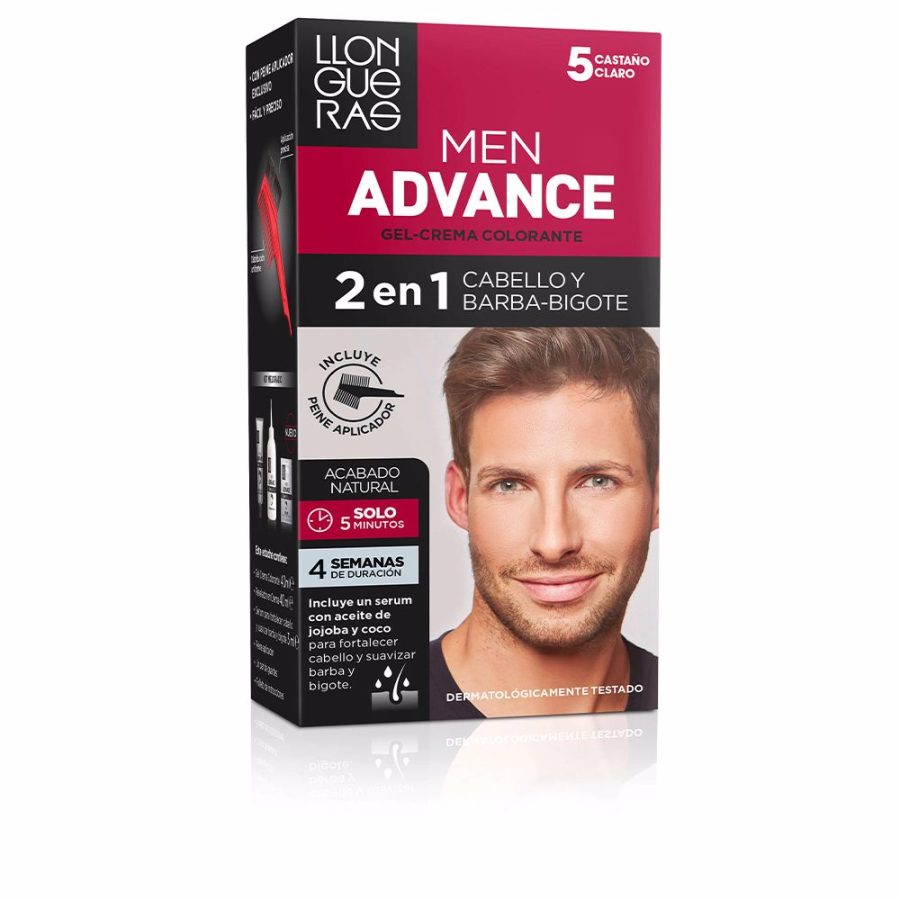 Llongueras HEREN ADVANCE #5-lichtbruin 1 u