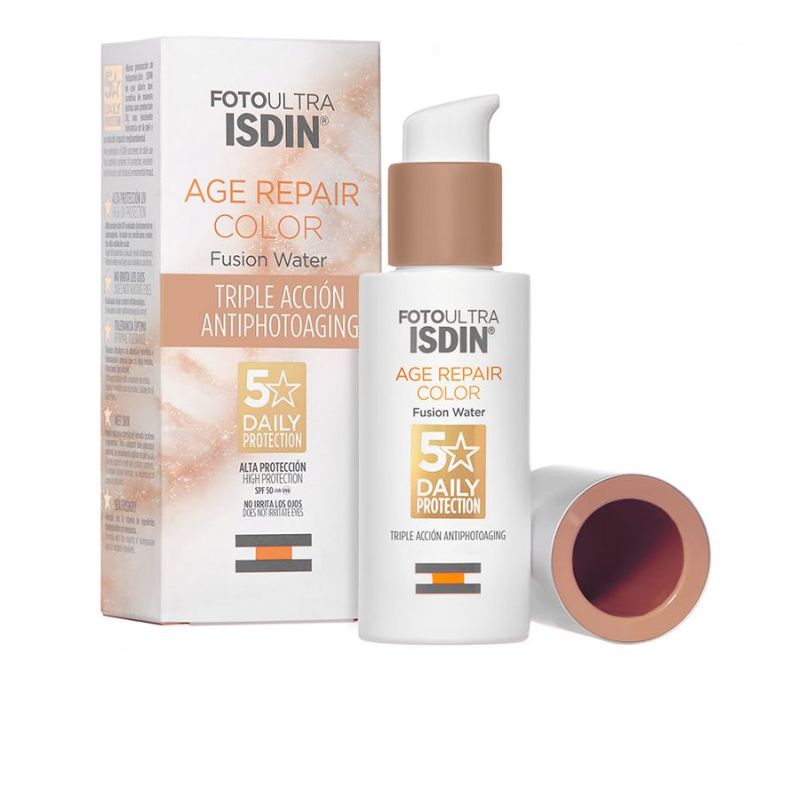 Isdin ULTRA age repair color fusion water SPF50 50