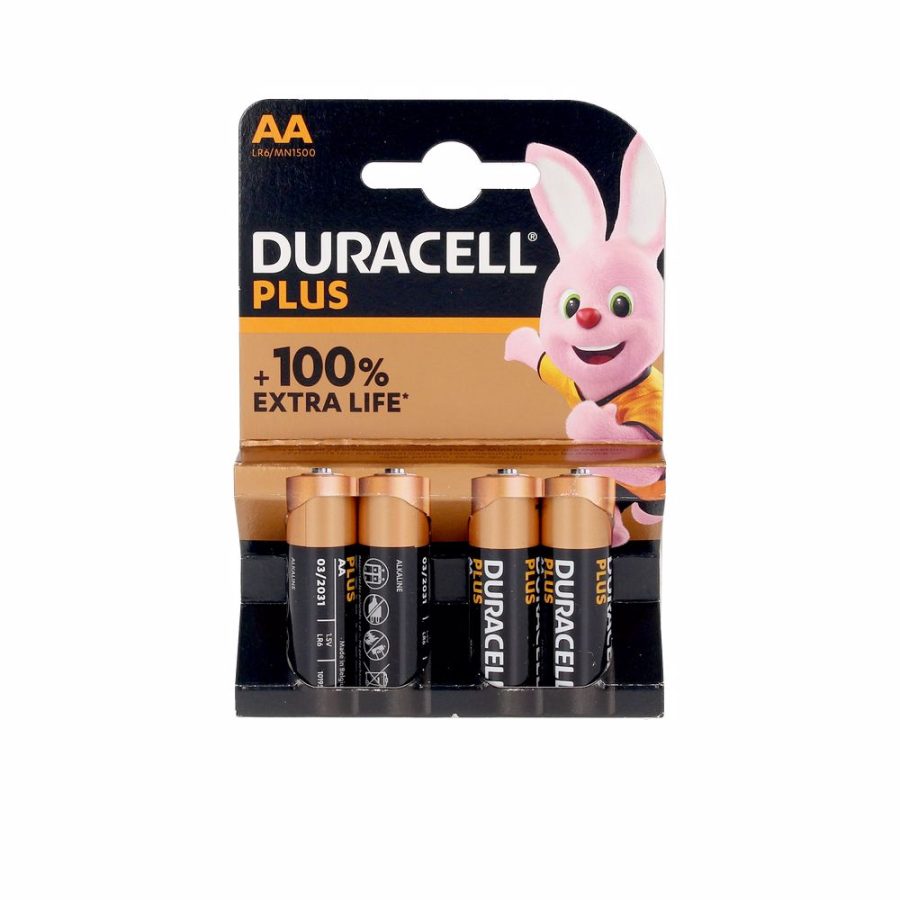 DURACELL PLUS POWER LR06 batteries pack x 4 u