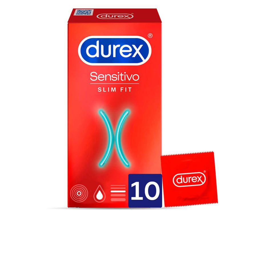 Durex SENSITIVE SLIM FIT condoms 10 u