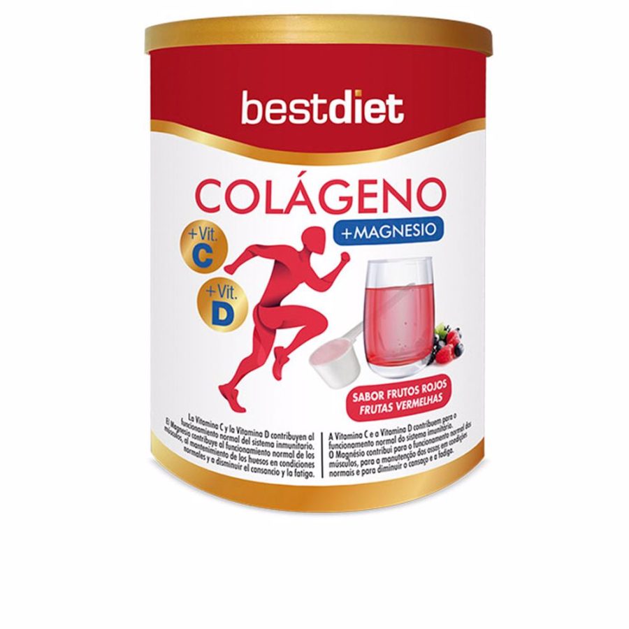 Best diet COLÁGENO CON MAGNESIO EN POLVO sabor frutos rojos 250 gr