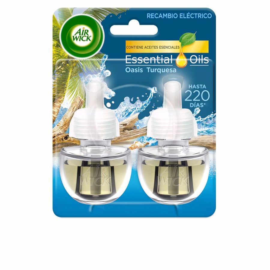 AIR-WICK ambientador eléctrico recambio #oasis 2 x 19 ml