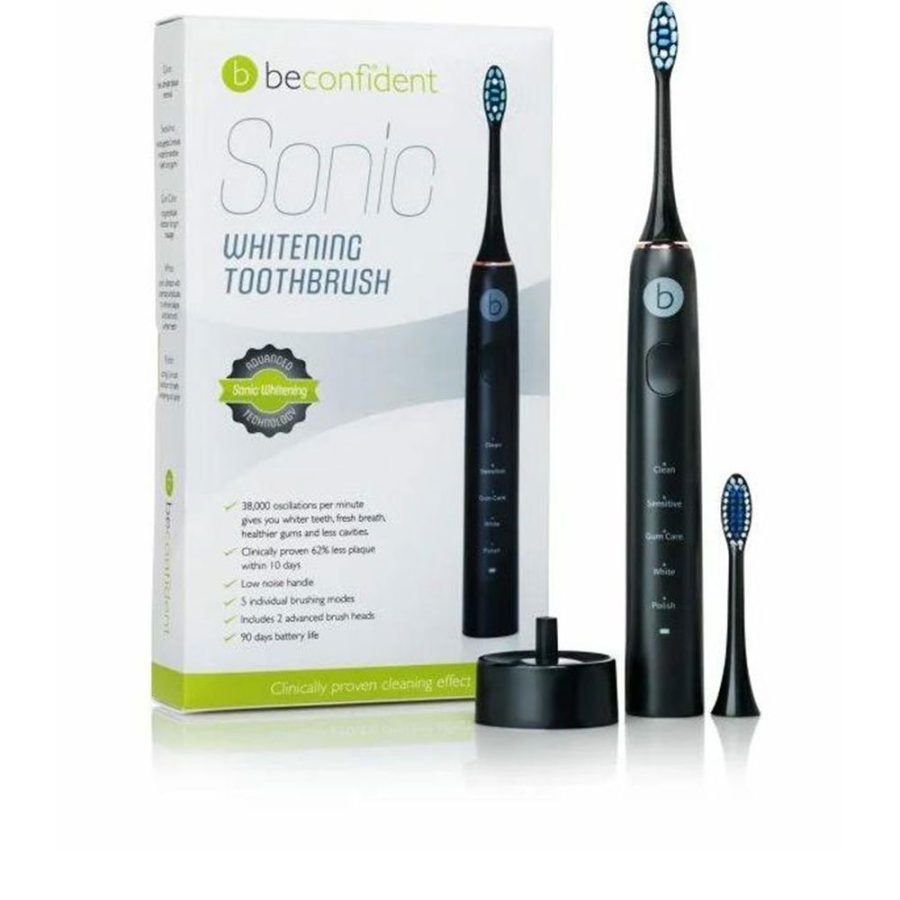 Beconfident SONIC electric whitening toothbrush #black/rose gold 1 stuk