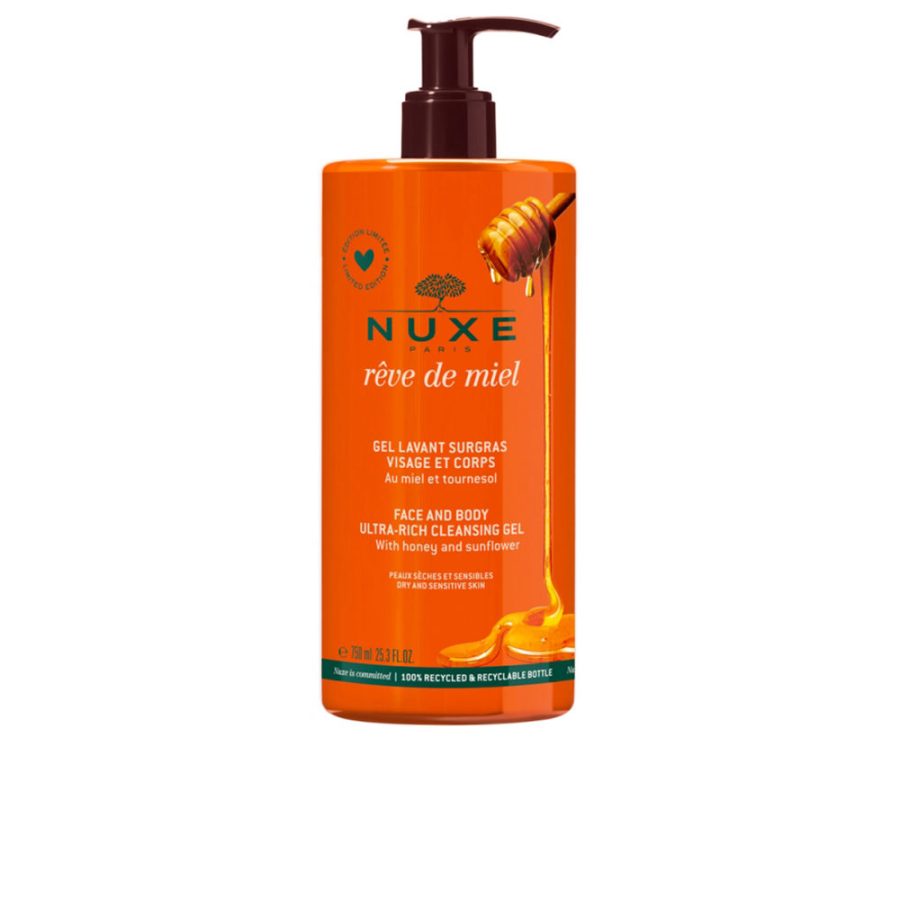 Nuxe RÊVE DE MIEL dermatological cleansing gel