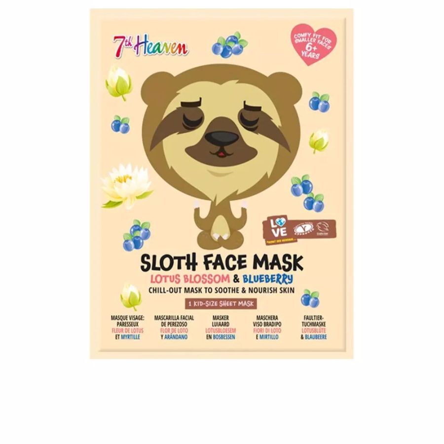 7th heaven ANIMAL SLOTH face mask 1 u