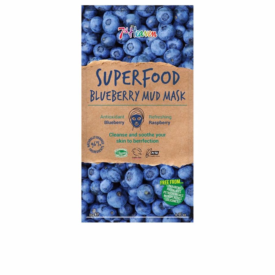 SUPERFOOD blue berry mud mask 10 gr