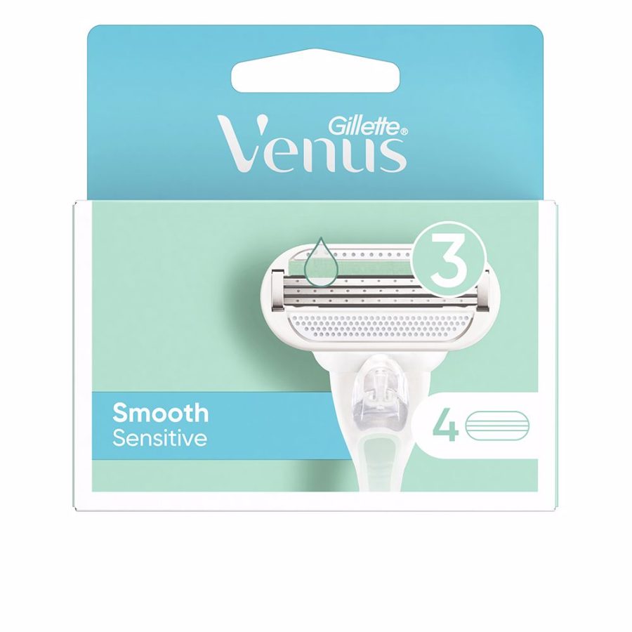 Gillette VENUS SMOOTH SENSITIVE cargador 4 recambios