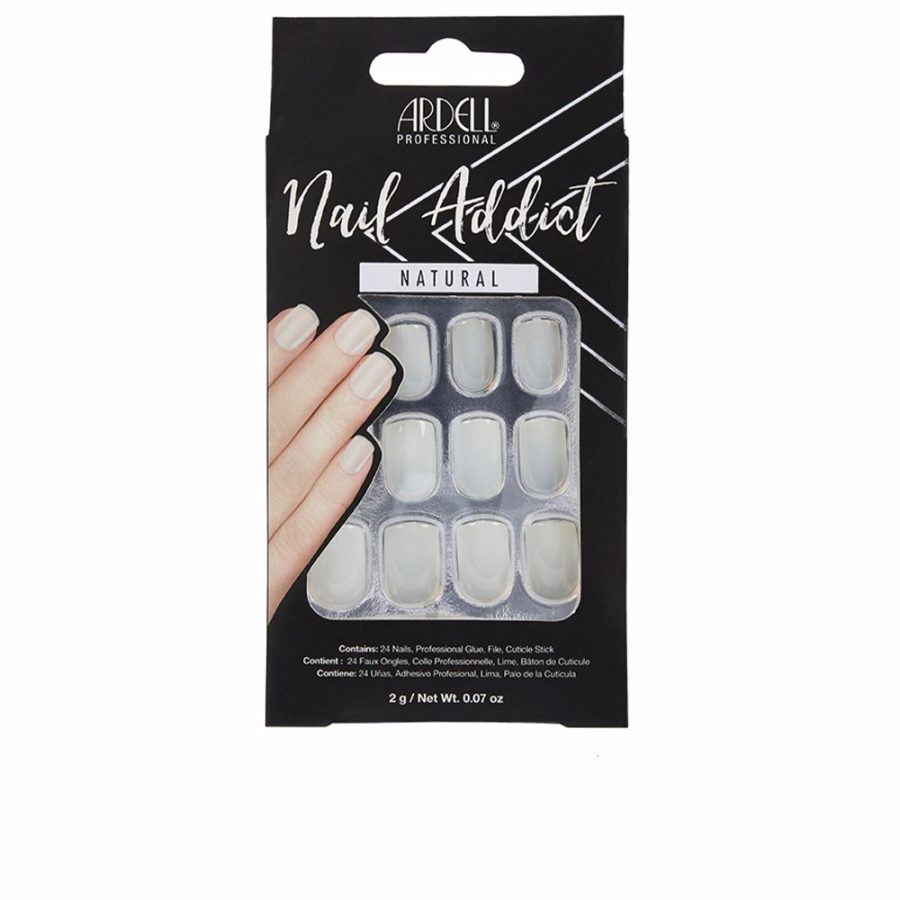 Ardell NAIL ADDICT natural squared 1 u