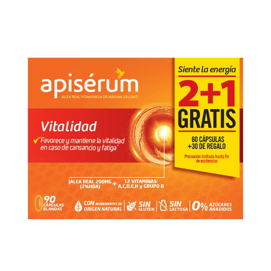 APISÉRUM VITALIDAD 30 cápsulas