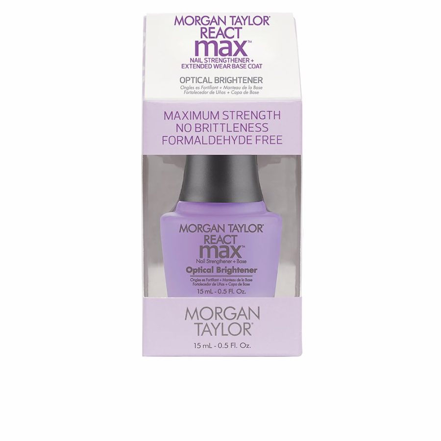 Morgan taylor REACT MAX OPTICAL nail strengthener + base 15 ml