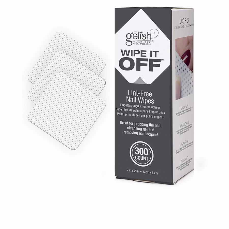 Morgan taylor WIPE IT OFF lint-free nail wipes 300 u