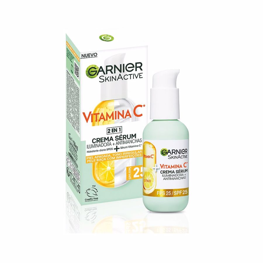 Garnier SKINACTIVE VITAMINA C crema sérum SPF25 50 ml