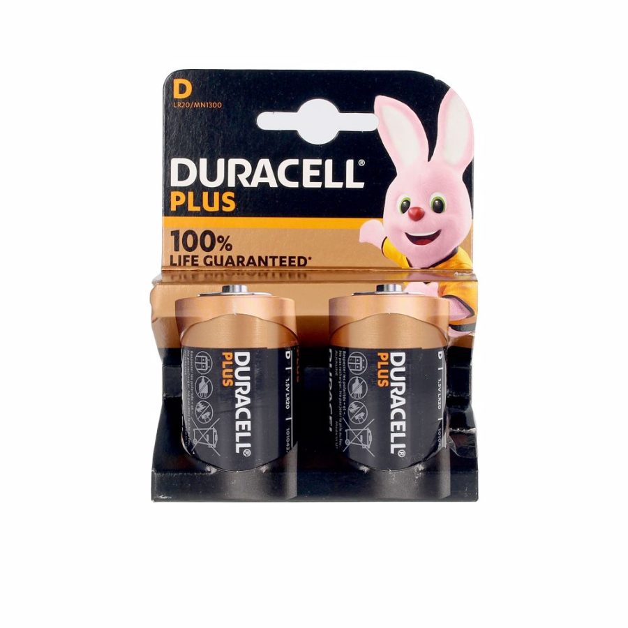 DURACELL PLUS POWER LR20/MN1300 batteries pack x 2 u