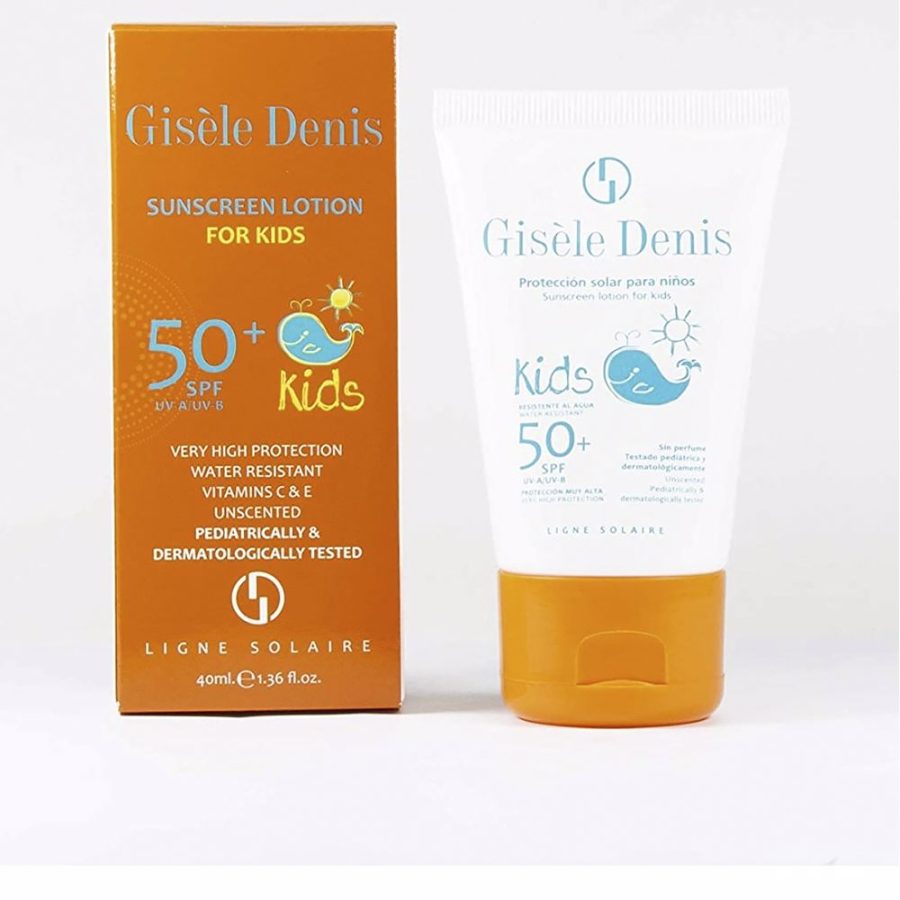 Gisele denis PROTECTOR SOLAR PARA NIÑOS sunscreen lotion SPF50+