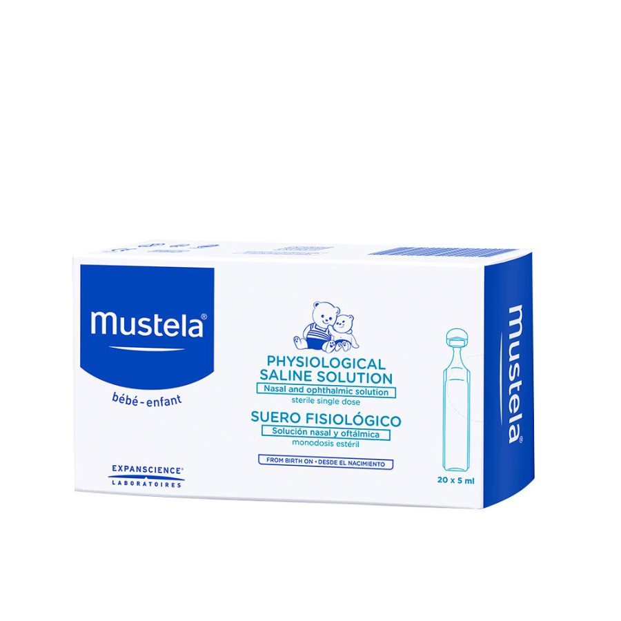 Mustela BABY-CHILD physiological serum (medical device) 18 x 5 ml