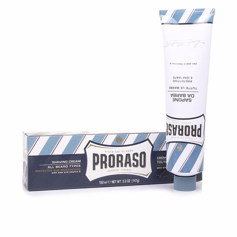 Proraso BLUE crema de afeitar aloe y vitamina E 150 ml