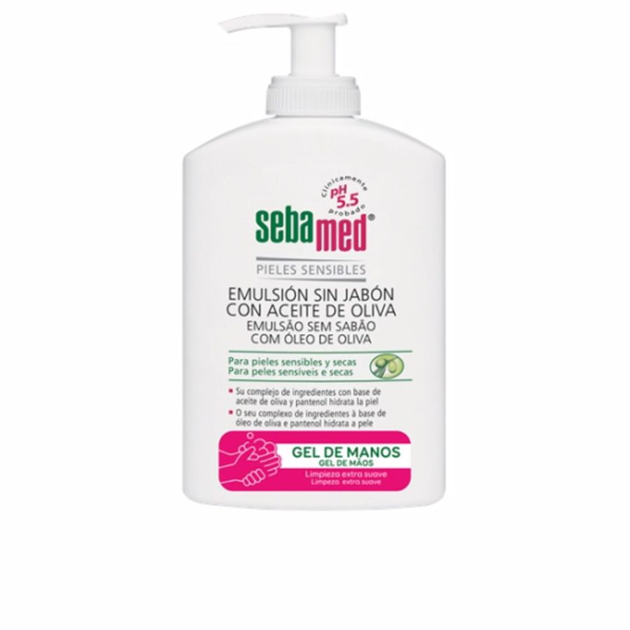 Sebamed EMULSIÓN SIN JABÓN gel de baño con aceite de oliva