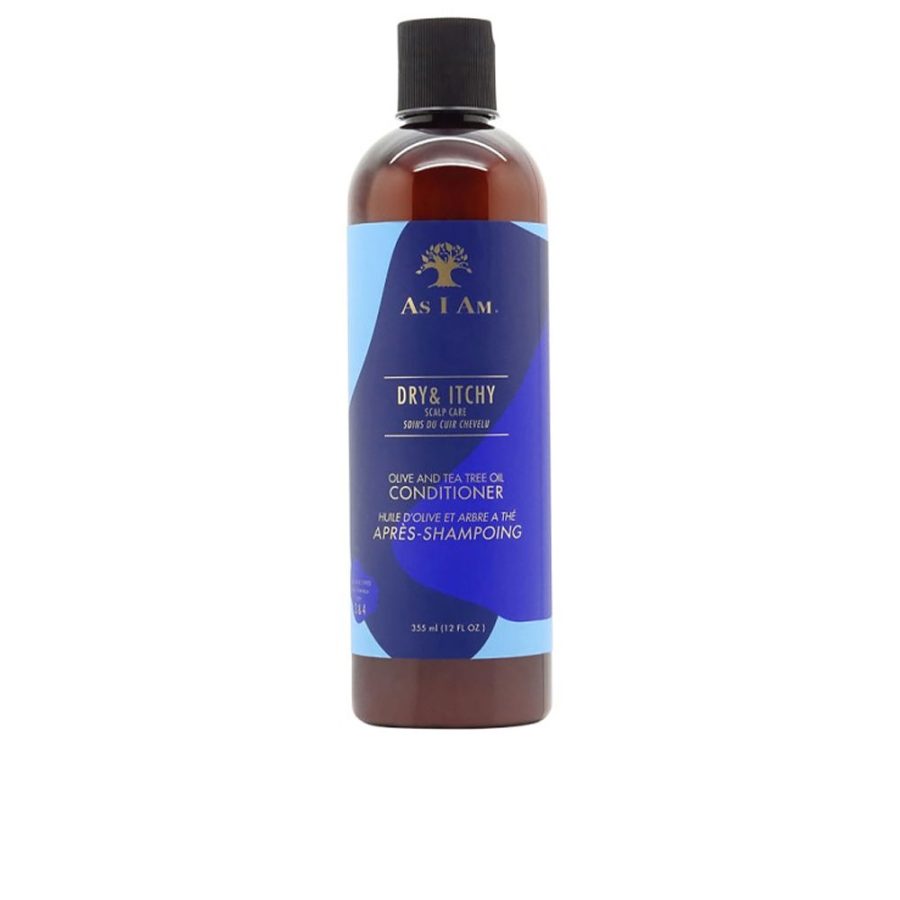 As i am DRY & ITCHY SCALP CARE olive & tea tree oil conditioner 355 ml