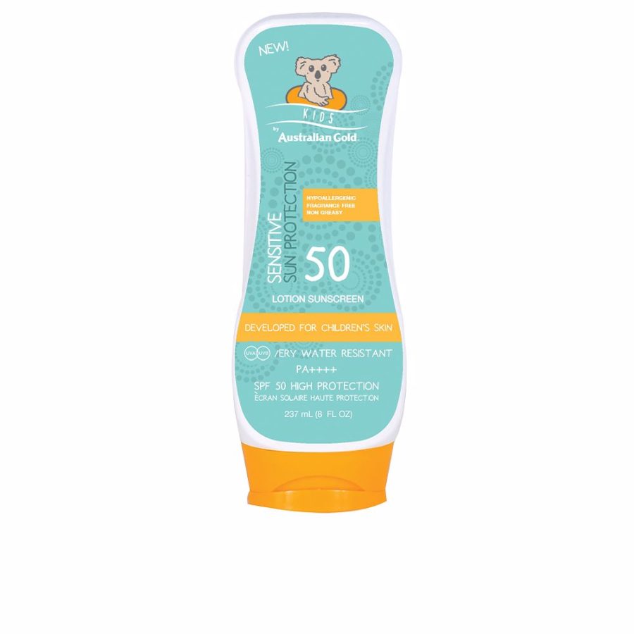 Australian gold KIDS SENSITIVE sun protection lotion SPF50 237 ml