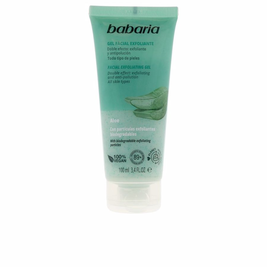 Babaria ALOE VERA gel exfoliante facial 100 ml