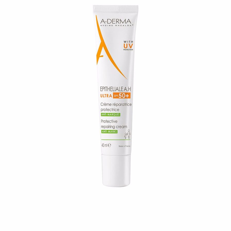 A-derma EPITHELIALE A.H. ULTRA SPF50+ crema reparadora 40 ml