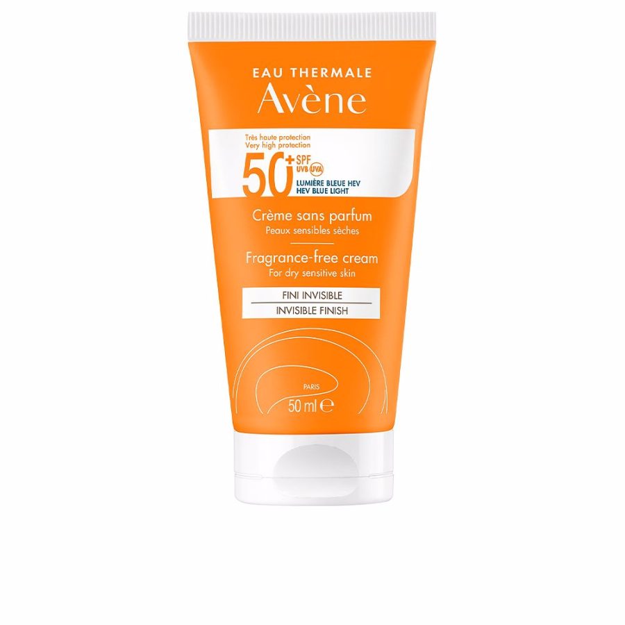 Avene SOLAIRE HAUTE PROTECTION crema sin perfume SPF50+ 50 ml